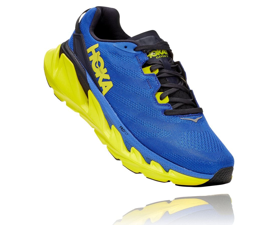 Hoka One One Elevon 2 Férfi Edzőcipő Kék / Rózsaszín [EYOVR-5762]